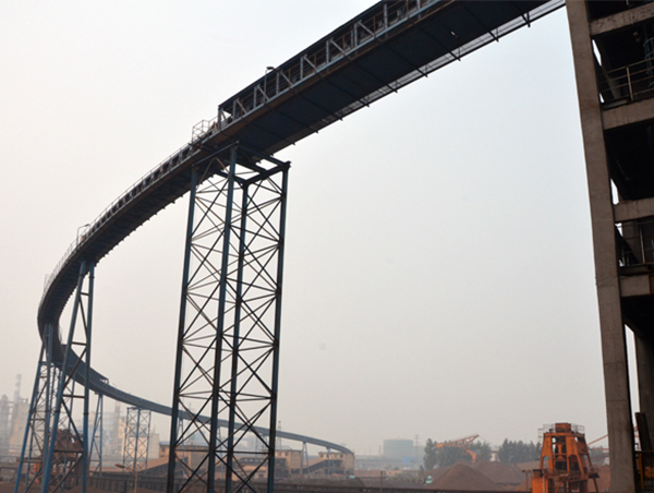 圓管帶式輸料機